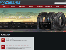 Tablet Screenshot of gencotyre.com